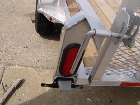 New Aluminum Utility Trailer  77 X 10  Utility Trailer  With  Electric Brakes