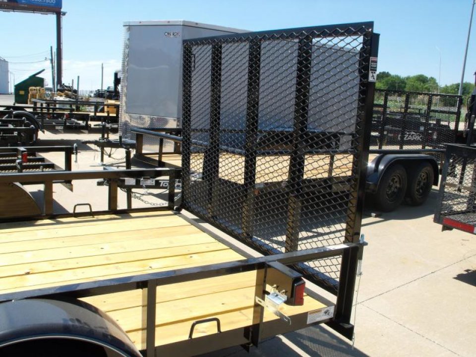 New Utility Trailer 77 X 12  HD   Front & Rear Fold Rear Gate 2990 Axle