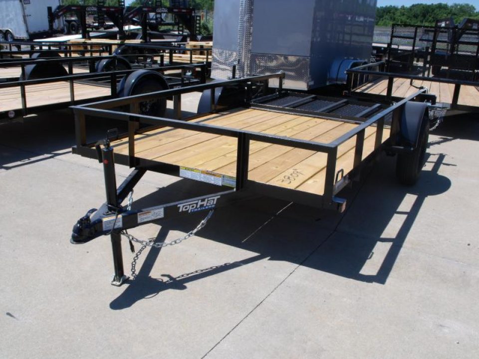 New Utility Trailer 77 X 12  HD   Front & Rear Fold Rear Gate 2990 Axle