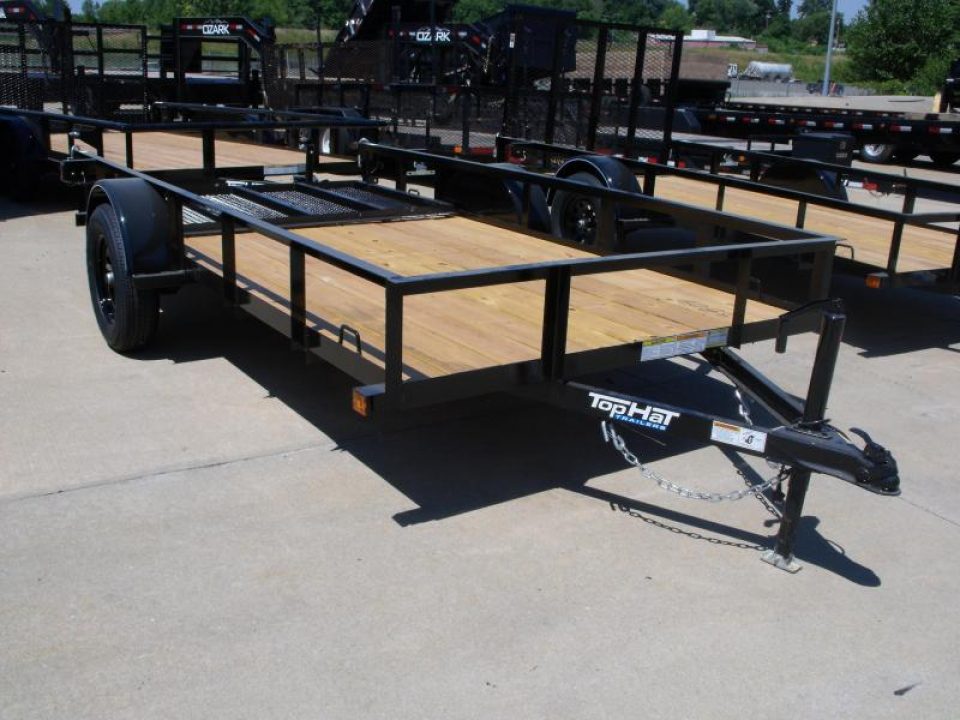 New Utility Trailer 77 X 12  HD   Front & Rear Fold Rear Gate 2990 Axle