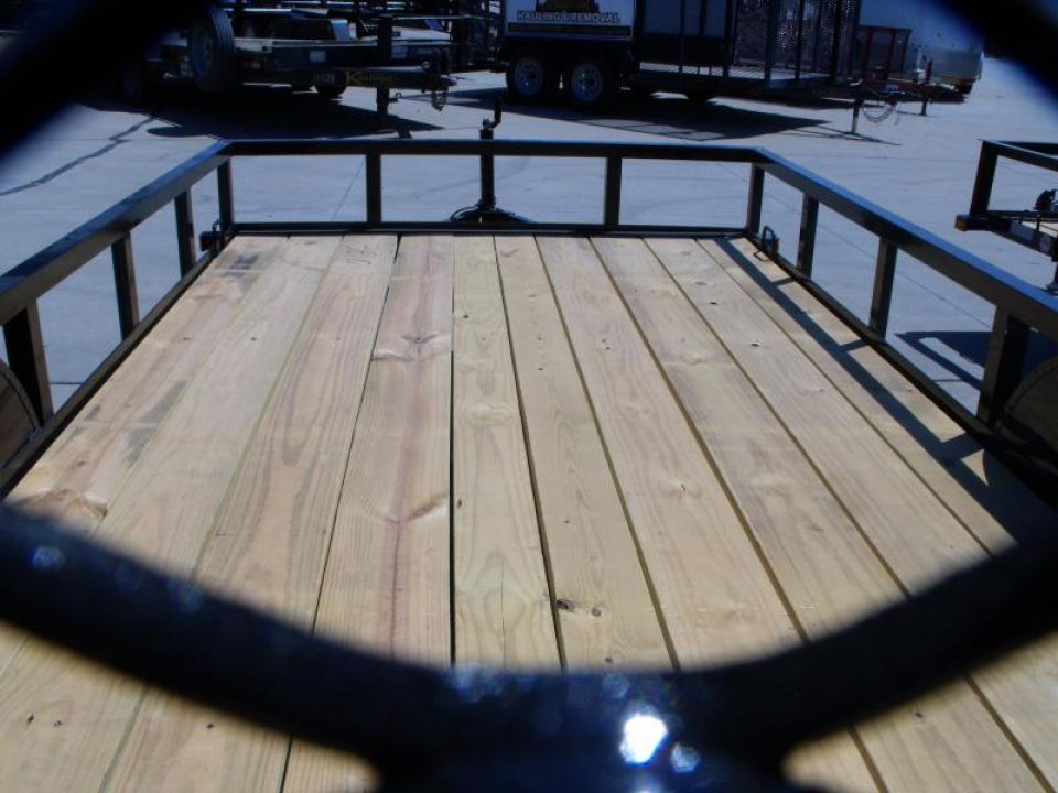 New Utility Trailer 77 X 12  HD   Front & Rear Fold Rear Gate 2990 Axle