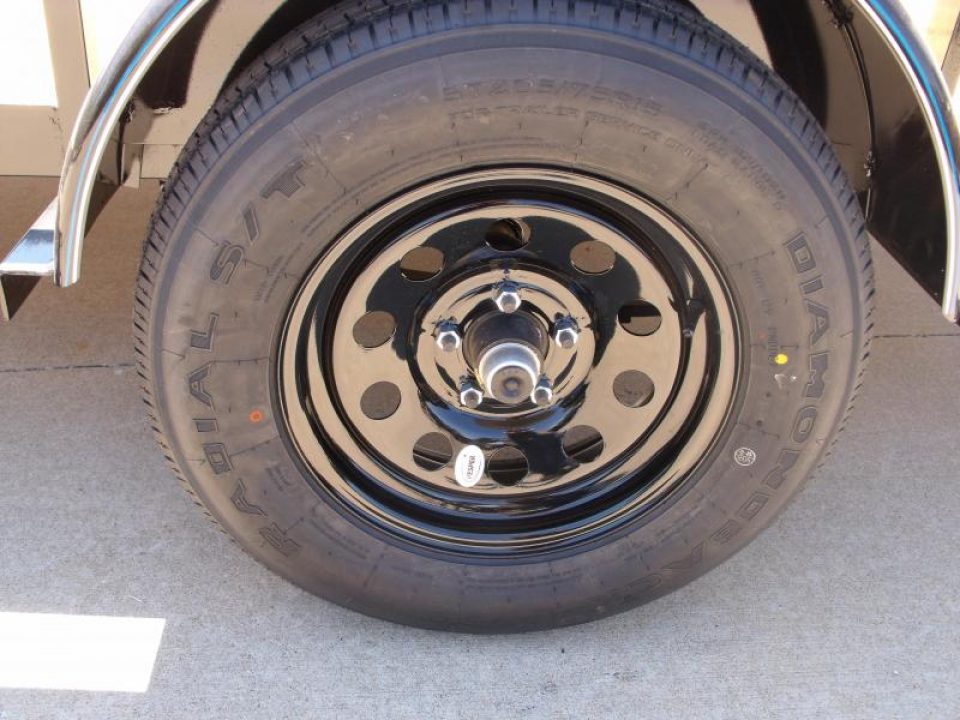 New Utility Trailer 77 X 12  HD   Front & Rear Fold Rear Gate 2990 Axle