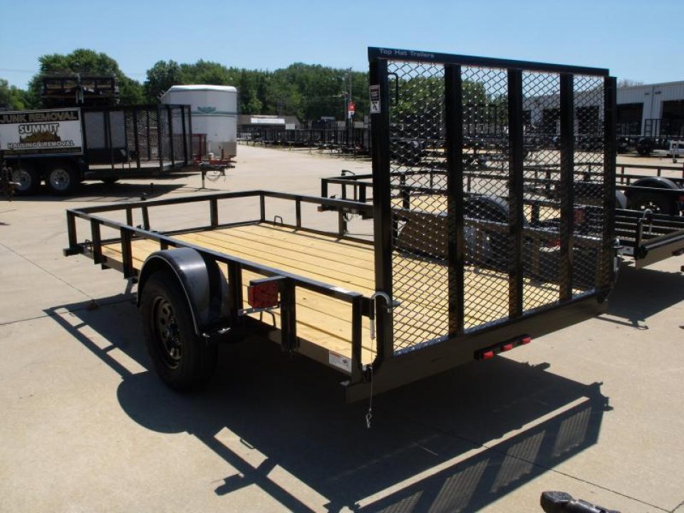 New Utility Trailer 77 X 12  HD   Front & Rear Fold Rear Gate 2990 Axle