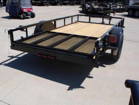 New Utility Trailer 77 X 12  HD   Front & Rear Fold Rear Gate 2990 Axle