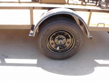 New Utility Trailer 77 X 12  HD   Front & Rear Fold Rear Gate 2990 Axle