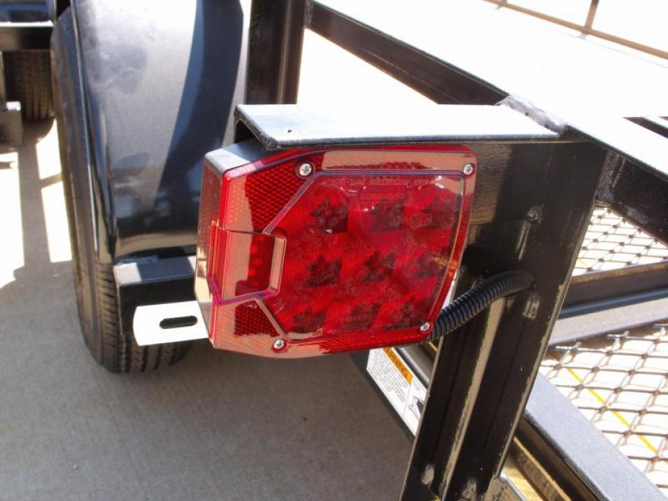 New Utility Trailer 77 X 12  HD   Spring Assisted Front & Rear Fold Rear Gate 2990 Axle