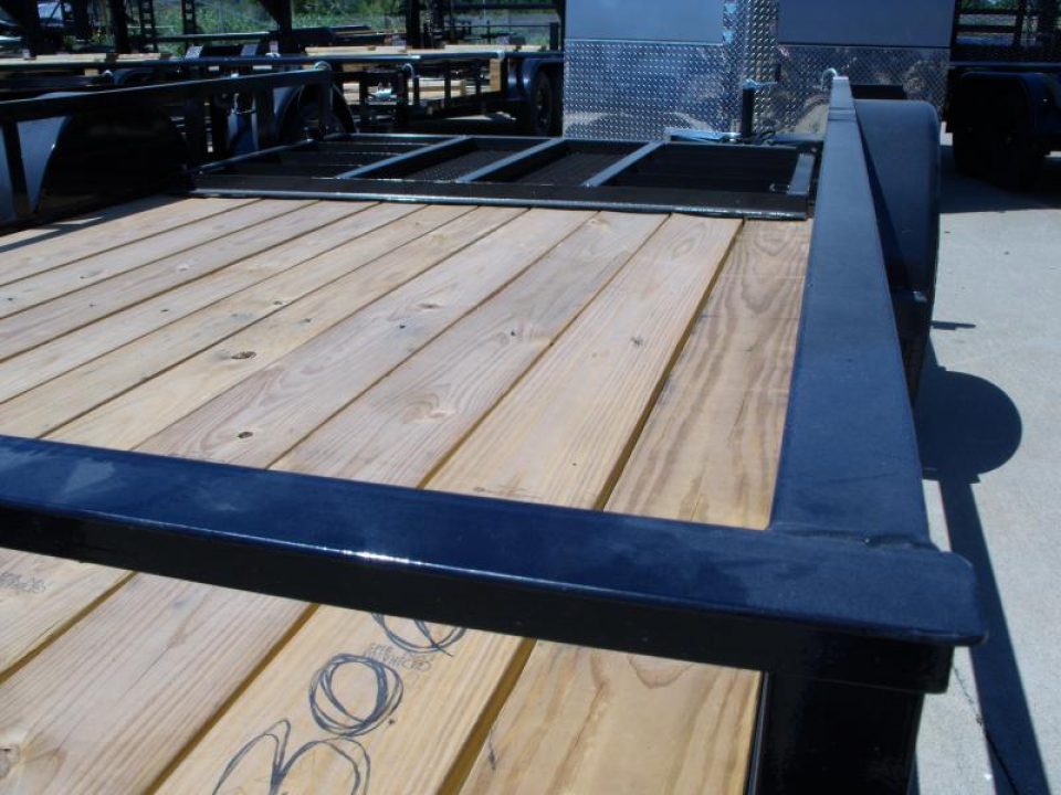 New Utility Trailer 77 X 12  HD   Spring Assisted Front & Rear Fold Rear Gate 2990 Axle