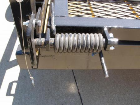 New Utility Trailer 77 X 12  HD   Spring Assisted Front & Rear Fold Rear Gate 2990 Axle