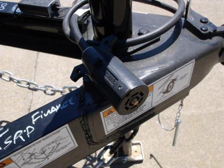 New Utility Trailer 83" x 16    Pipe Rail Top  Rear  LAY-N-TAIL GATE  Brakes 7000 GVWR