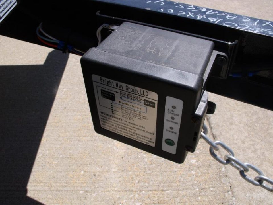 New Utility Trailer 83" x 16    Pipe Rail Top  Rear  LAY-N-TAIL GATE  Brakes 7000 GVWR