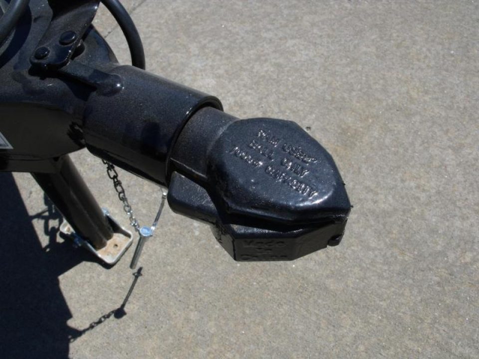 New Utility Trailer 83" x 16    Pipe Rail Top  Rear  LAY-N-TAIL GATE  Brakes 7000 GVWR