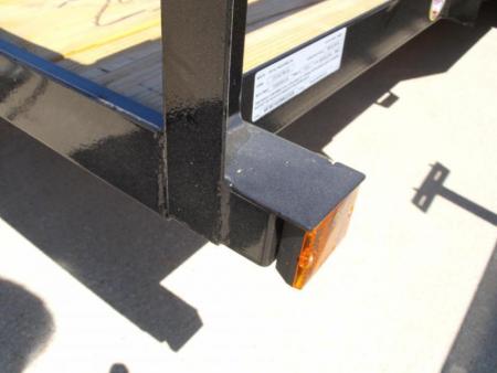 New Utility Trailer 83" x 16    Pipe Rail Top  Rear  LAY-N-TAIL GATE  Brakes 7000 GVWR