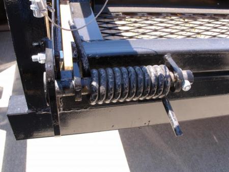 New Utility Trailer 83" x 16    Pipe Rail Top  Rear  LAY-N-TAIL GATE  Brakes 7000 GVWR