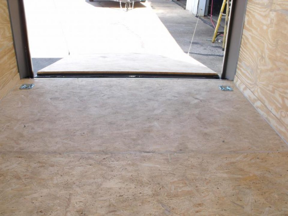 New SALE    Enclosed Trailer  ( Electrical Package ) 7 X 12 Ramp 7' Height  Two Tone Color Silver Mist/Black Electrical Package 30 Amp ( Electric Brakes) Loaded Unit Tube Construction