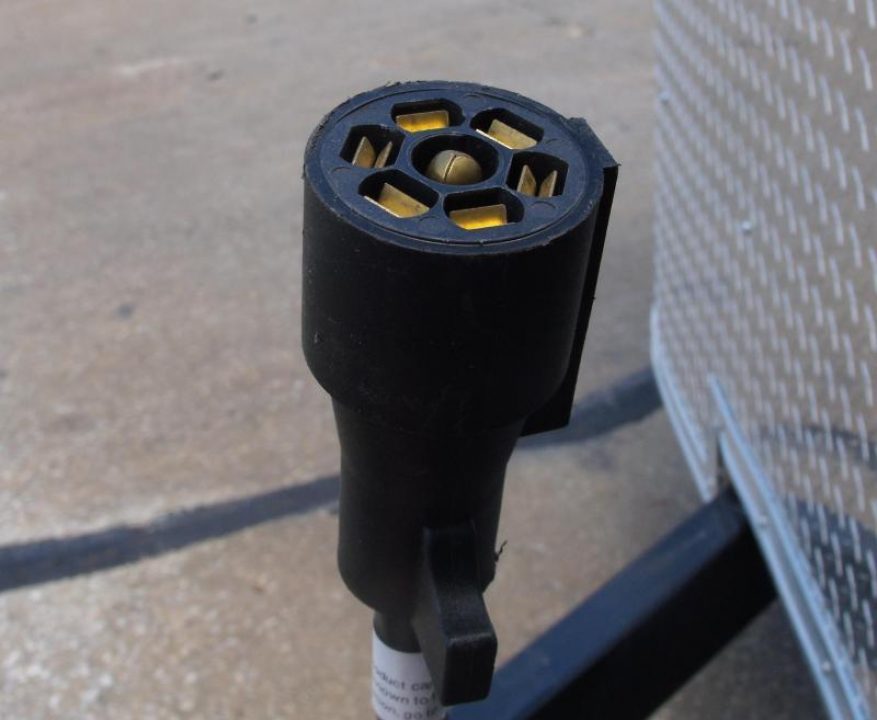 New SALE    Enclosed Trailer  ( Electrical Package ) 7 X 12 Ramp 7' Height  Two Tone Color Silver Mist/Black Electrical Package 30 Amp ( Electric Brakes) Loaded Unit Tube Construction