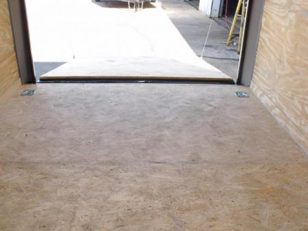 New SALE    Enclosed Trailer  ( Electrical Package ) 7 X 12 Ramp 7' Height  Two Tone Color Silver Mist/Black Electrical Package 30 Amp ( Electric Brakes) Loaded Unit Tube Construction