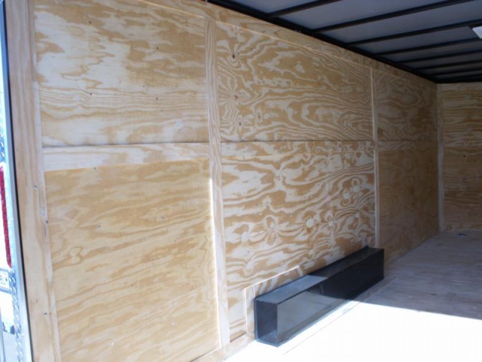 New HUGE SALE WHILE THEY LAST    !!!   Enclosed Trailer 8.5 x 20 Dove  Ramp    Silver Mist  In Color Ramp Door  9990  GVWR Dove Tail  7' Interior