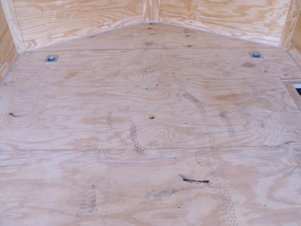 New HUGE SALE WHILE THEY LAST    !!!   Enclosed Trailer 8.5 x 20 Dove  Ramp    Silver Mist  In Color Ramp Door  9990  GVWR Dove Tail  7' Interior