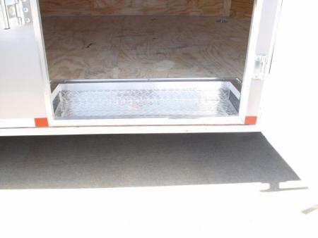 New HUGE SALE WHILE THEY LAST    !!!   Enclosed Trailer 8.5 x 20 Dove  Ramp    Silver Mist  In Color Ramp Door  9990  GVWR Dove Tail  7' Interior