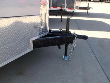 New HUGE SALE WHILE THEY LAST    !!!   Enclosed Trailer 8.5 x 20 Dove  Ramp    Silver Mist  In Color Ramp Door  9990  GVWR Dove Tail  7' Interior