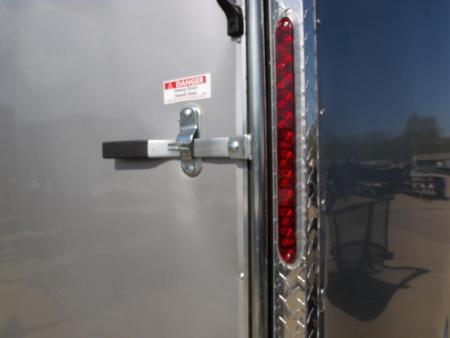 New HUGE SALE WHILE THEY LAST    !!!   Enclosed Trailer 8.5 x 20 Dove  Ramp    Silver Mist  In Color Ramp Door  9990  GVWR Dove Tail  7' Interior