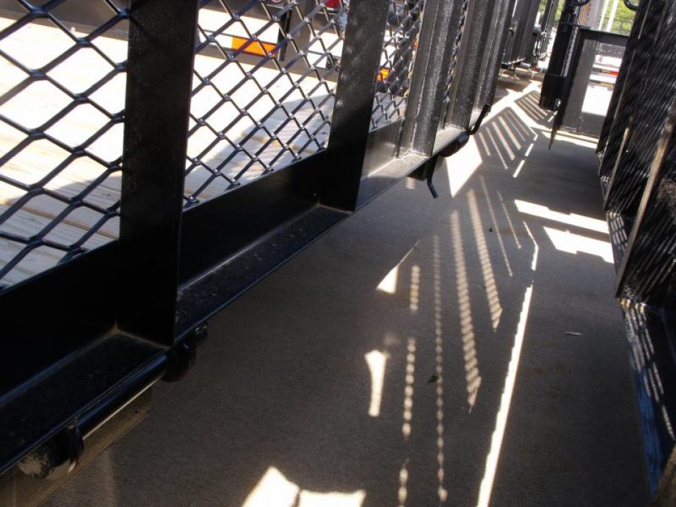 New SALE SALE SALE  Utility Trailer 83" X 16 Pipe Rail Top 7000 GVWR   Brakes Wood Deck