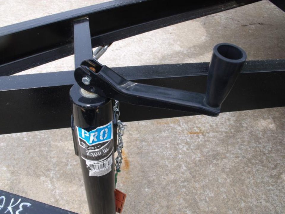 New SALE SALE SALE  Utility Trailer 83" X 16 Pipe Rail Top 7000 GVWR   Brakes Wood Deck