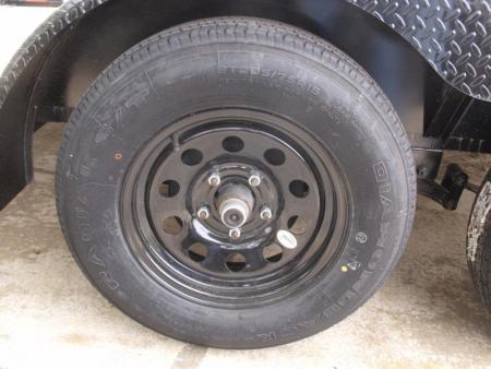 New SALE SALE SALE  Utility Trailer 83" X 16 Pipe Rail Top 7000 GVWR   Brakes Wood Deck