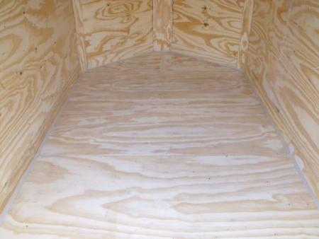 New Huge Sale While They Last  !!!  Enclosed Trailer 5 x 8 Enclosed Cargo Trailer RAMP  DOOR  Silver Mist  In Color 60" Interior