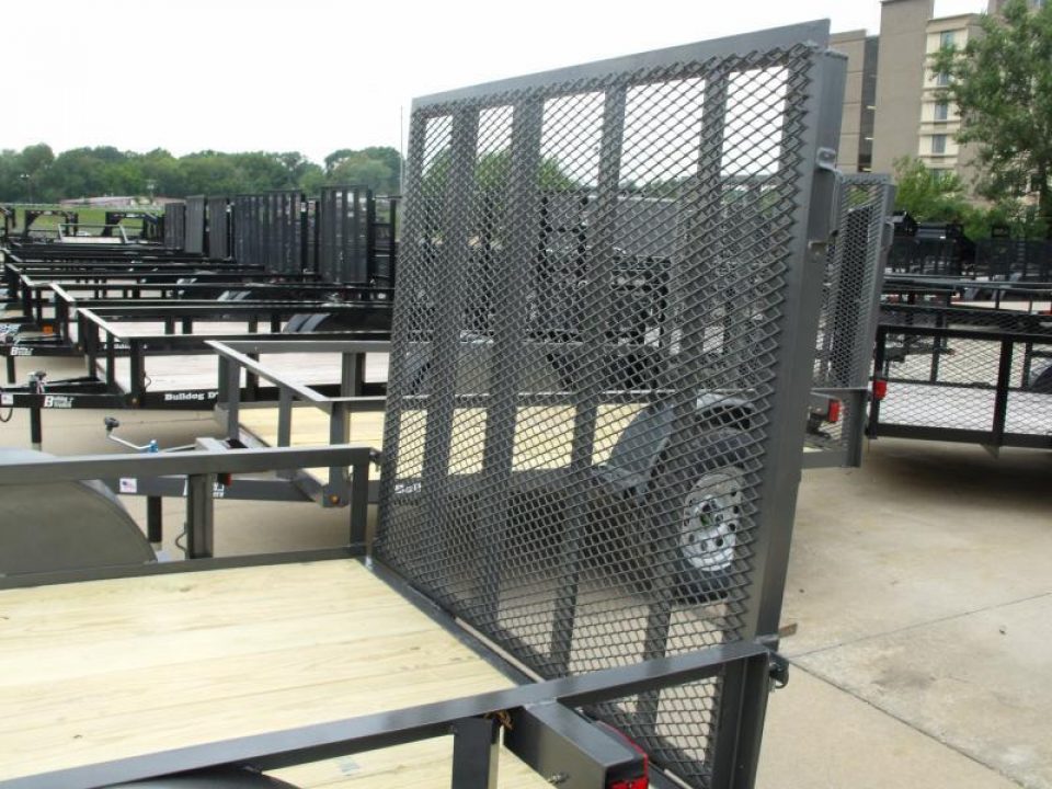 New 5 x 8 Utility Trailer 4' Ramp