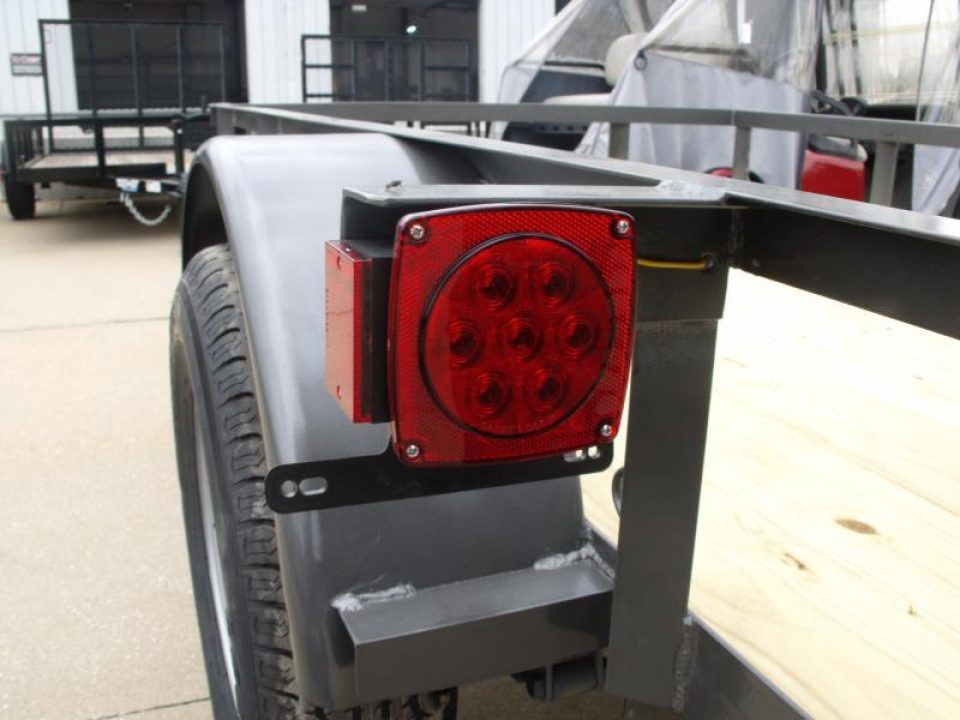 New 5 x 8 Utility Trailer 4' Ramp