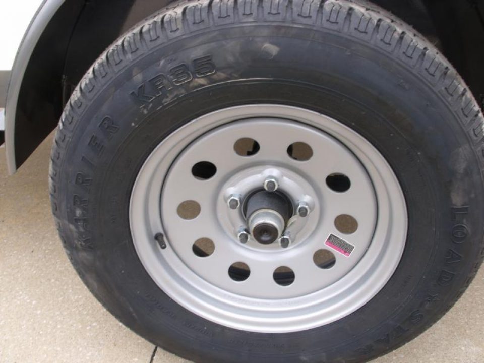 New 5 x 8 Utility Trailer 4' Ramp