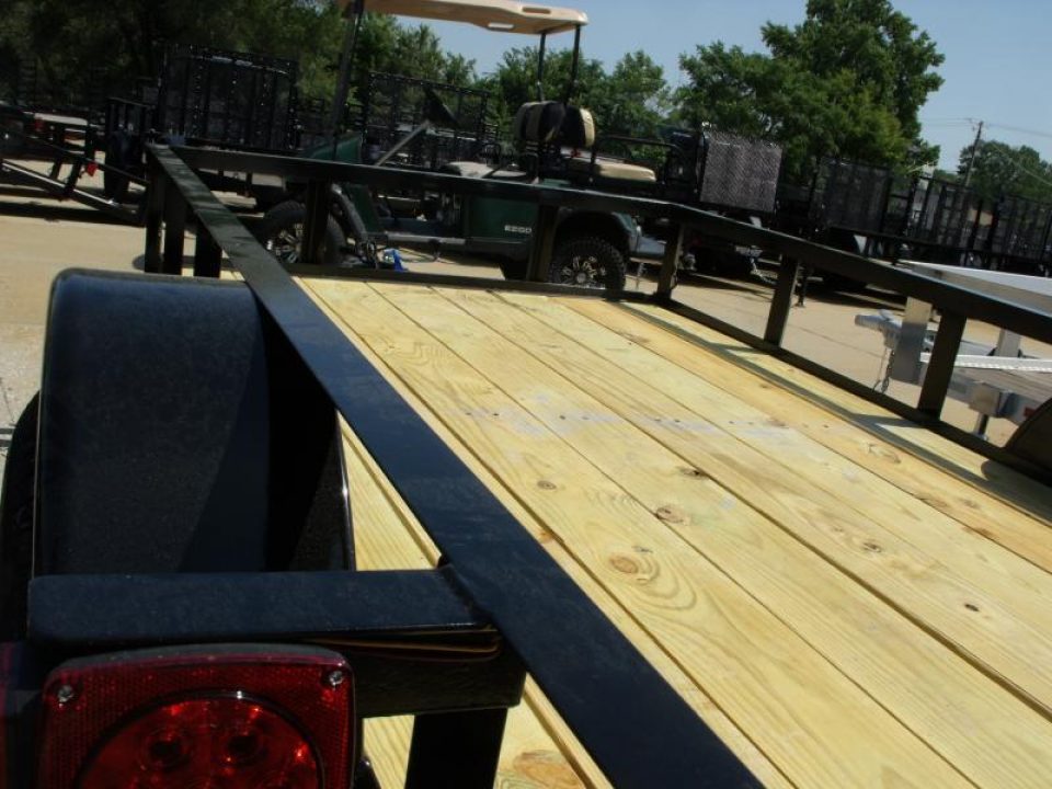 New 5 x 10 Utility Trailer 4' Ramp