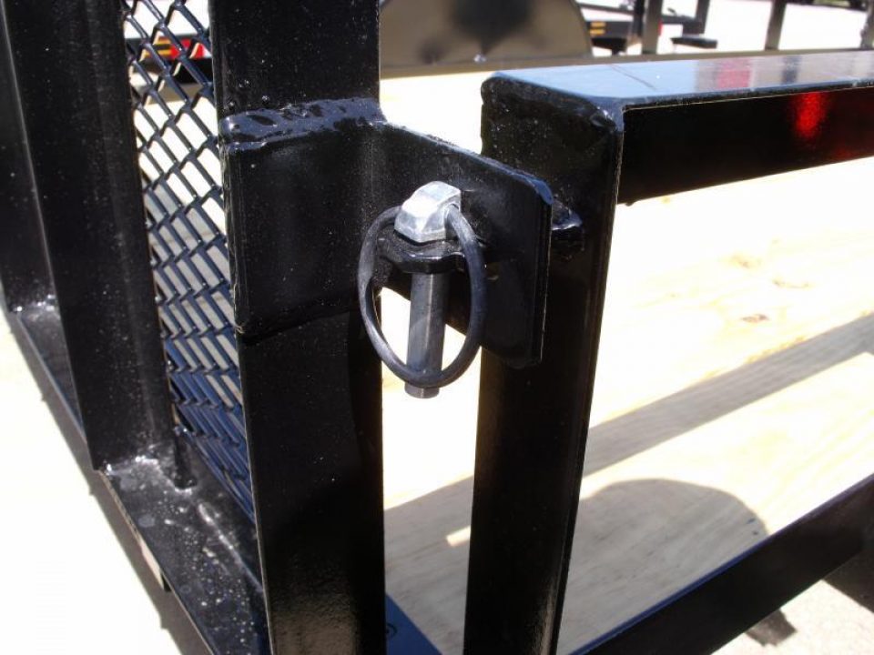 New 5 x 10 Utility Trailer 4' Ramp