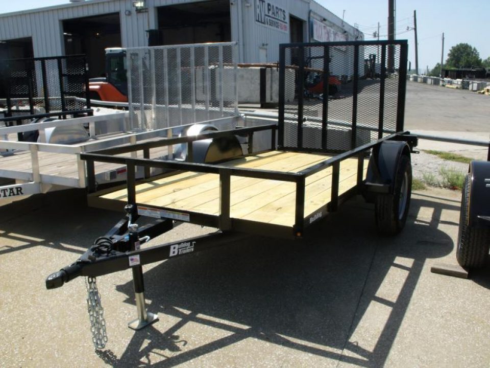 New 5 x 10 Utility Trailer 4' Ramp