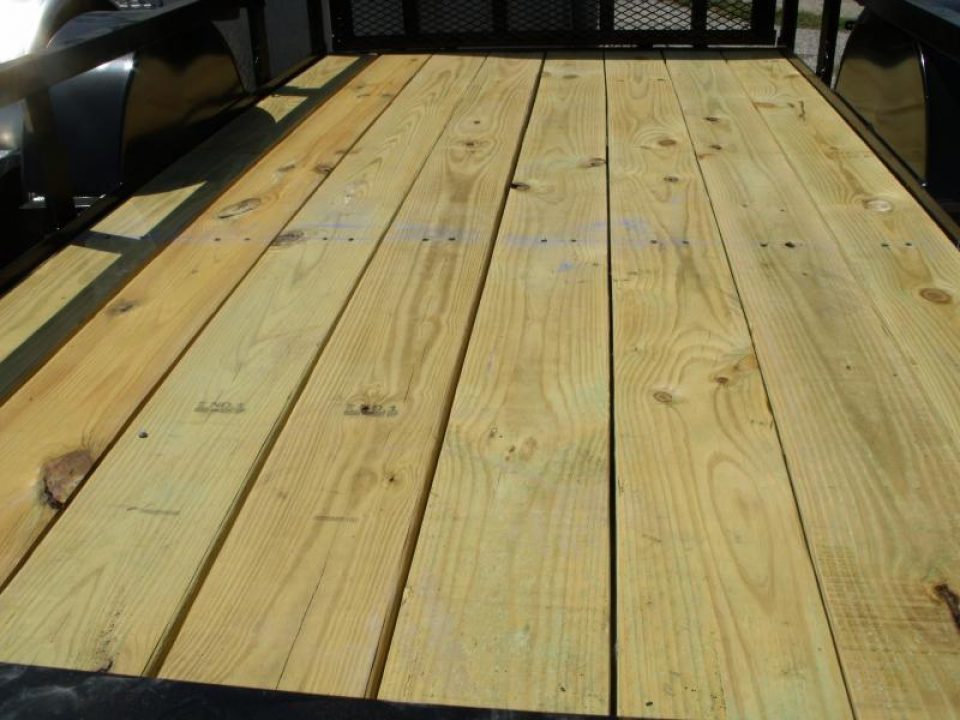 New 5 x 10 Utility Trailer 4' Ramp