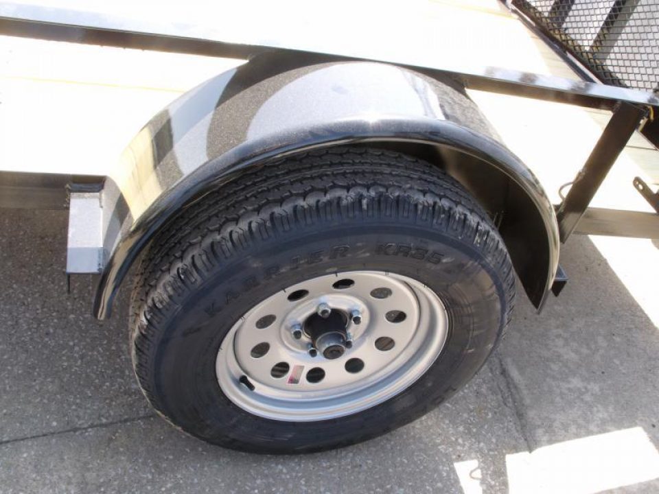 New 5 x 10 Utility Trailer 4' Ramp