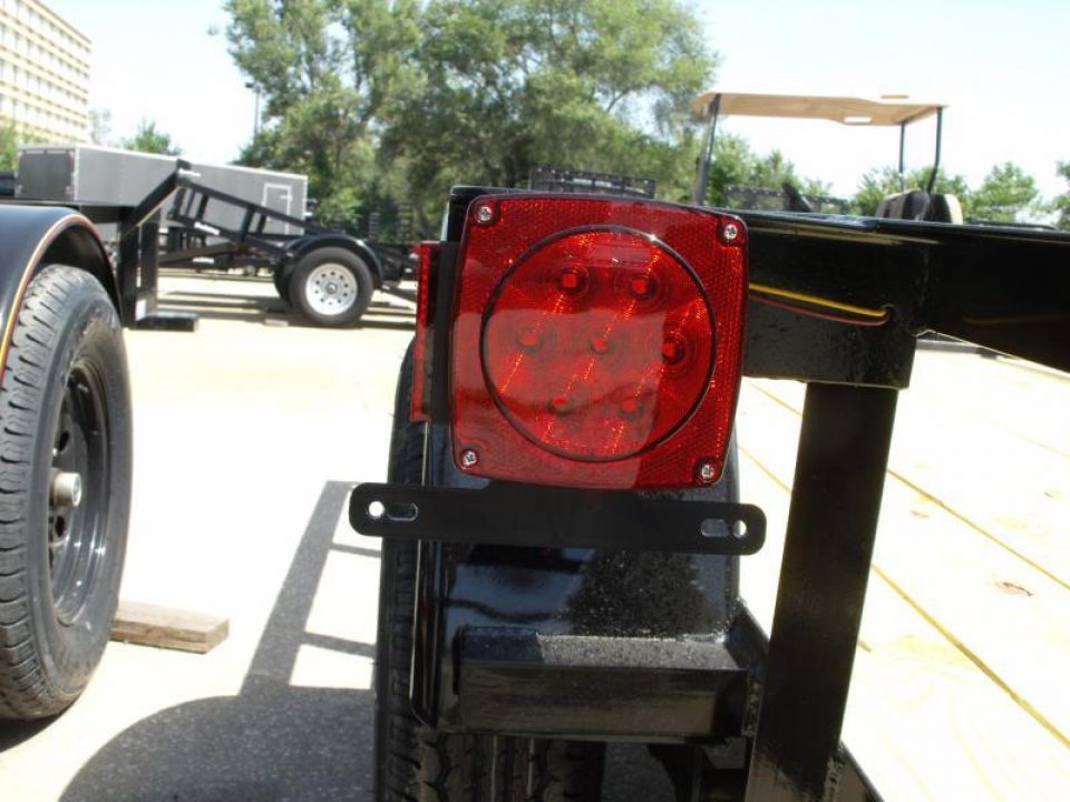 New 5 x 10 Utility Trailer 4' Ramp