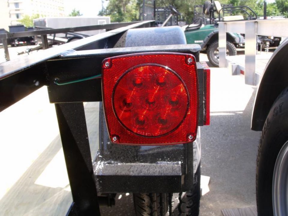 New 5 x 10 Utility Trailer 4' Ramp