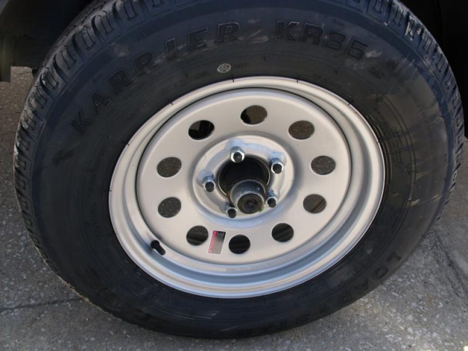 New 5 x 10 Utility Trailer 4' Ramp