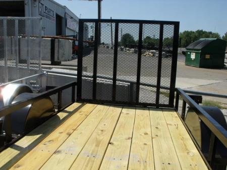 New 5 x 10 Utility Trailer 4' Ramp