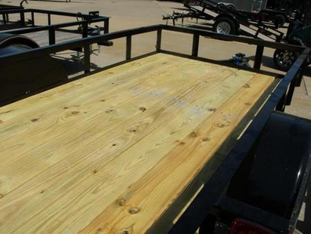 New 5 x 10 Utility Trailer 4' Ramp