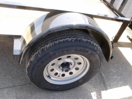 New 5 x 10 Utility Trailer 4' Ramp