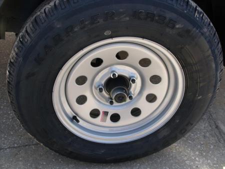 New 5 x 10 Utility Trailer 4' Ramp