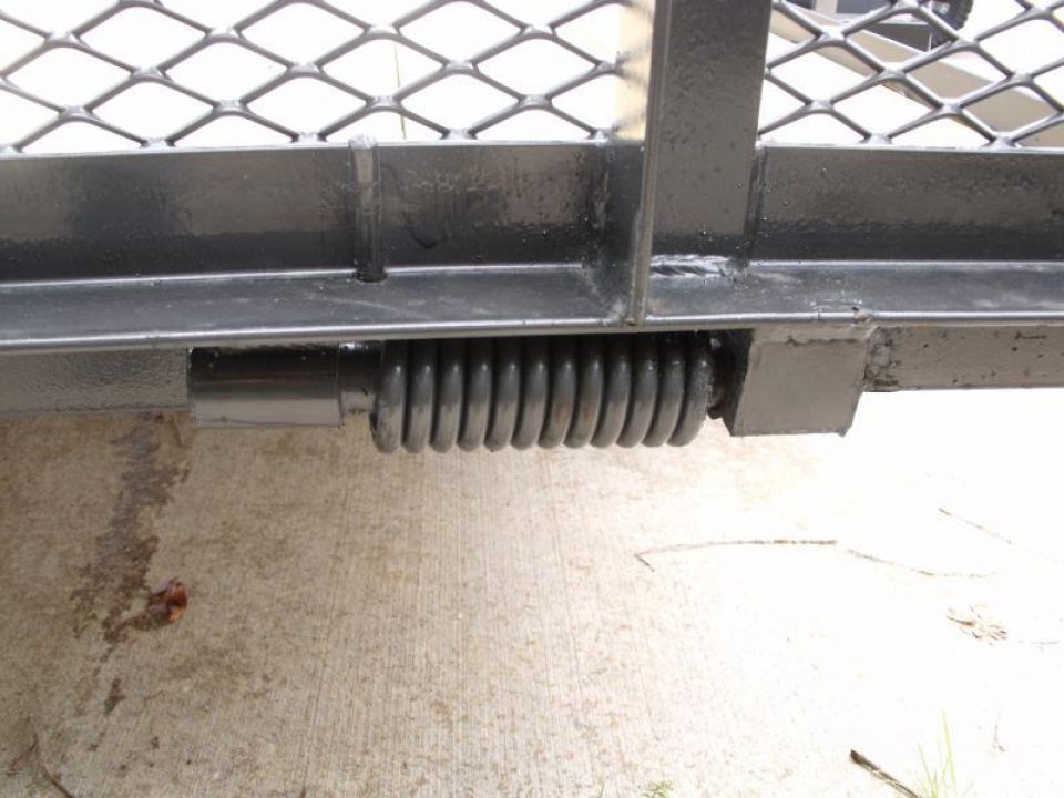 New 5 x 10 Utility Trailer 4' Ramp