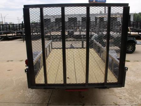 New 5 x 10 Utility Trailer 4' Ramp