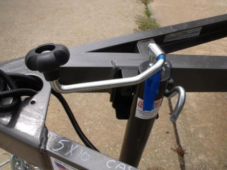 New 5 x 10 Utility Trailer 4' Ramp