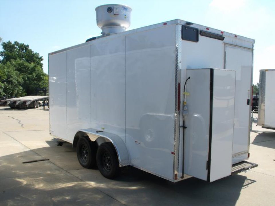 New HUGE SALE WHILE THEY LAST !!!  CONCESSION TRAILER 7 x 16  VENDING / CONCESSION TRAILER CERTIFIED KELLER FIRE SUPPRESSION SYSTEM INSTALLED