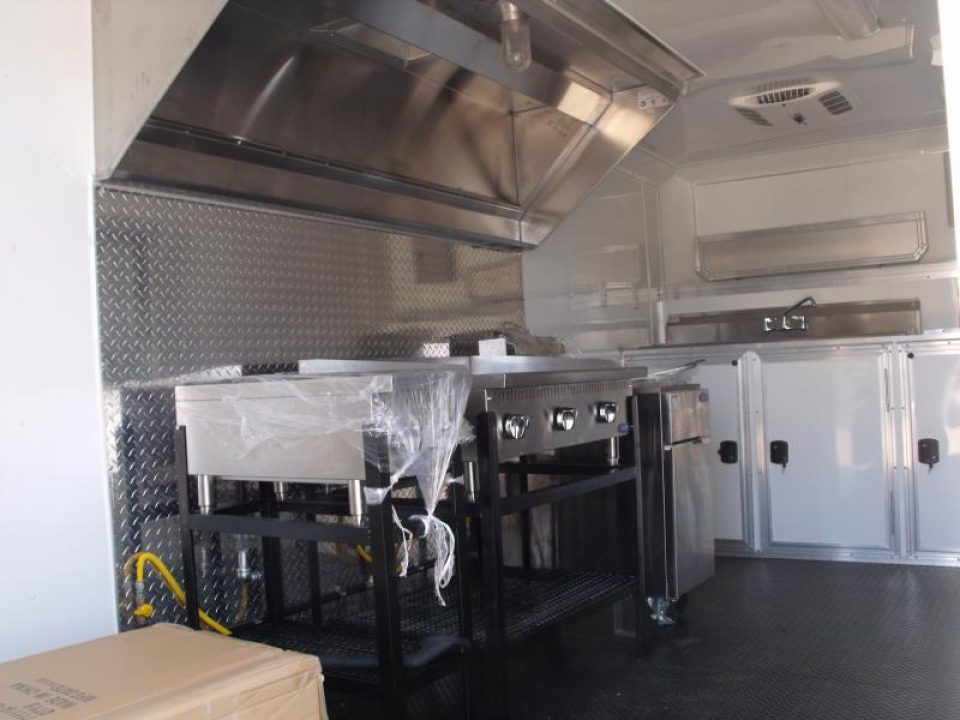 New HUGE SALE WHILE THEY LAST !!!  CONCESSION TRAILER 7 x 16  VENDING / CONCESSION TRAILER CERTIFIED KELLER FIRE SUPPRESSION SYSTEM INSTALLED