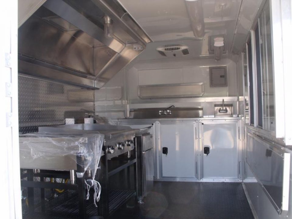 New HUGE SALE WHILE THEY LAST !!!  CONCESSION TRAILER 7 x 16  VENDING / CONCESSION TRAILER CERTIFIED KELLER FIRE SUPPRESSION SYSTEM INSTALLED